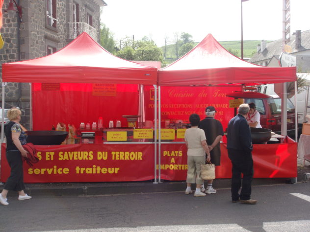 stand traiteur produits auvergne