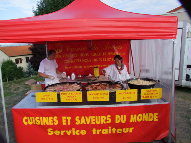 stand traiteur specialites auvergnates