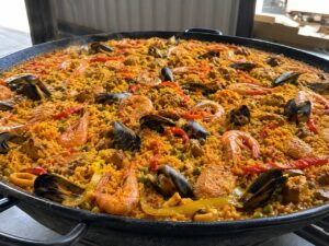 Paella geante